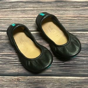 Tieks Matte Black Flats Toddler